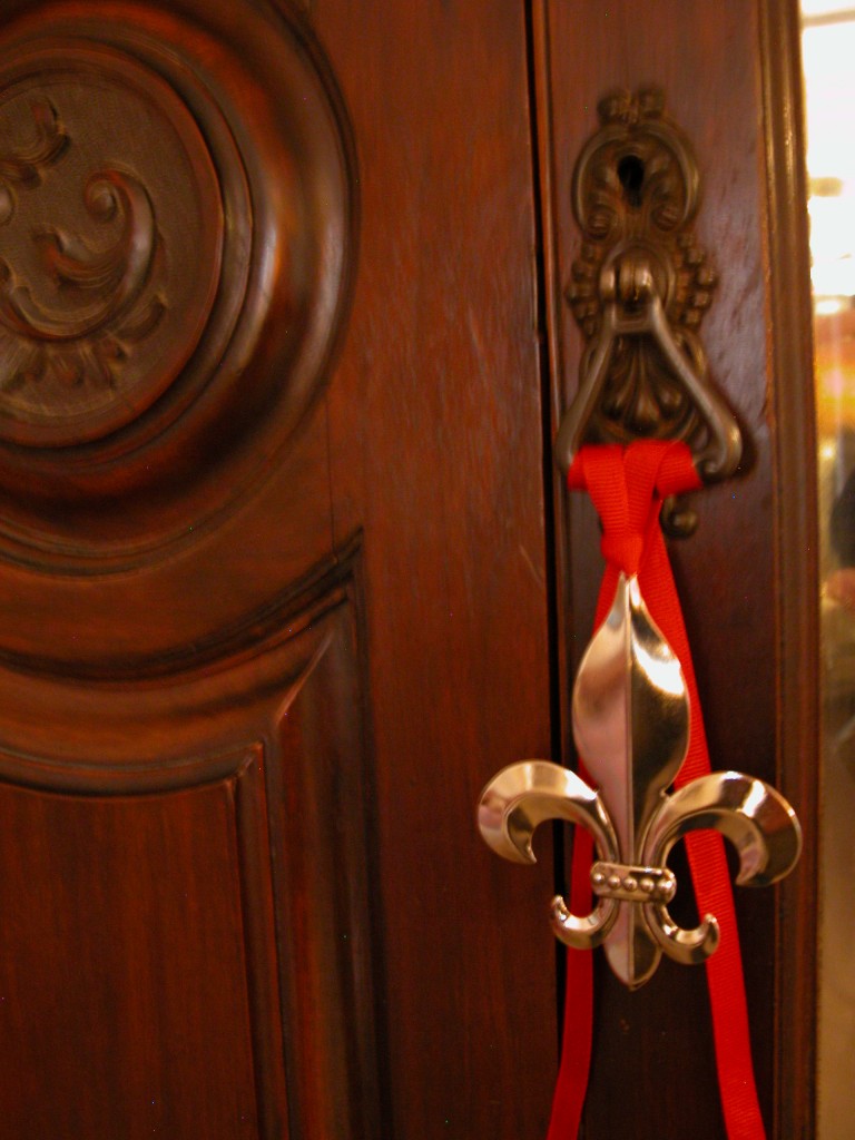 Christmas Ornament on Armoire Christmas Ornament on Armoire