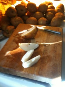 Slicing Pears